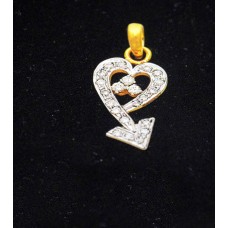 heart diamond necklace2